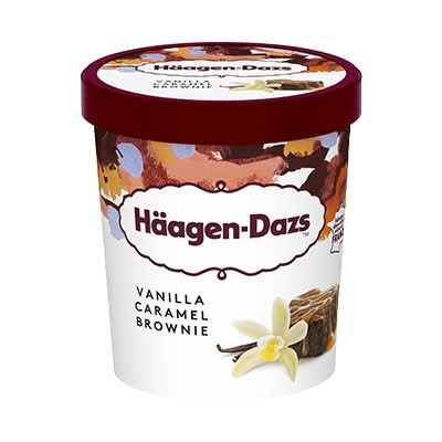 Haagen-Dazs Vanilla Caramel Brownie