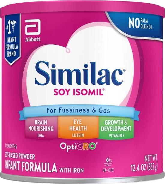 Similac Soy Isomil Optigro (12.4 oz)