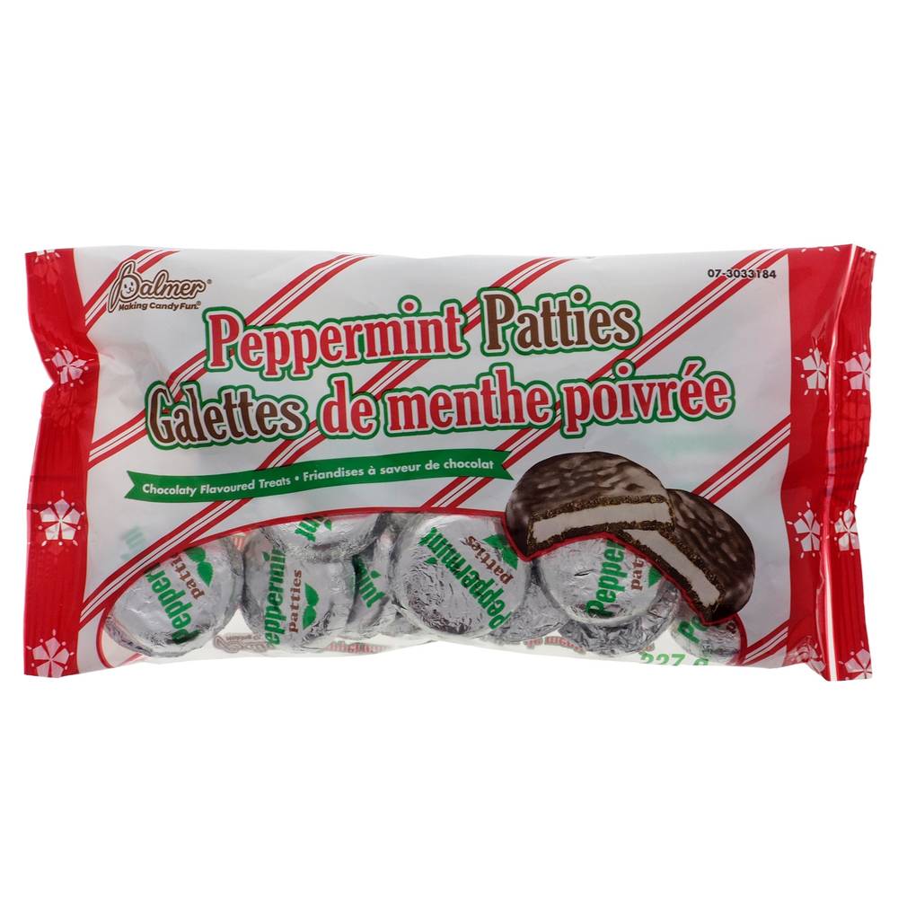 Palmer Xmas Chocolate Patties, Peppermint (227 g)