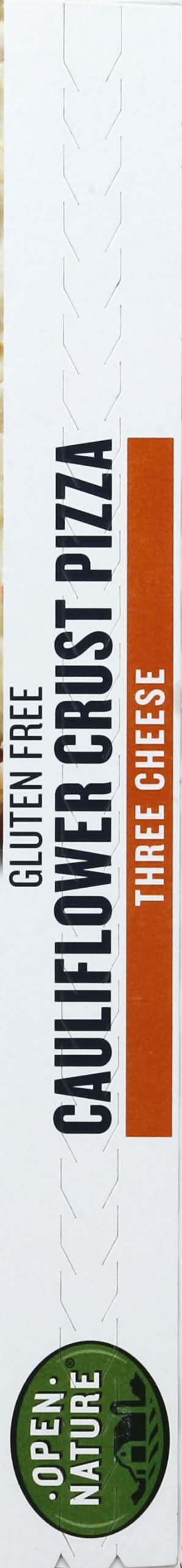 Open Nature Gluten Free Cauliflower Crust Three Cheese Pizza (10.2