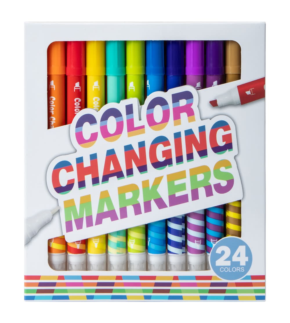 Color Changing Markers 24-Count