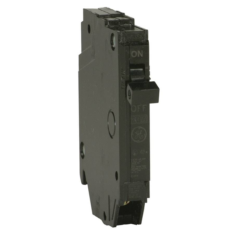 GE Q-Line THQP 20-amp 1-Pole Standard Trip Circuit Breaker | THQP120