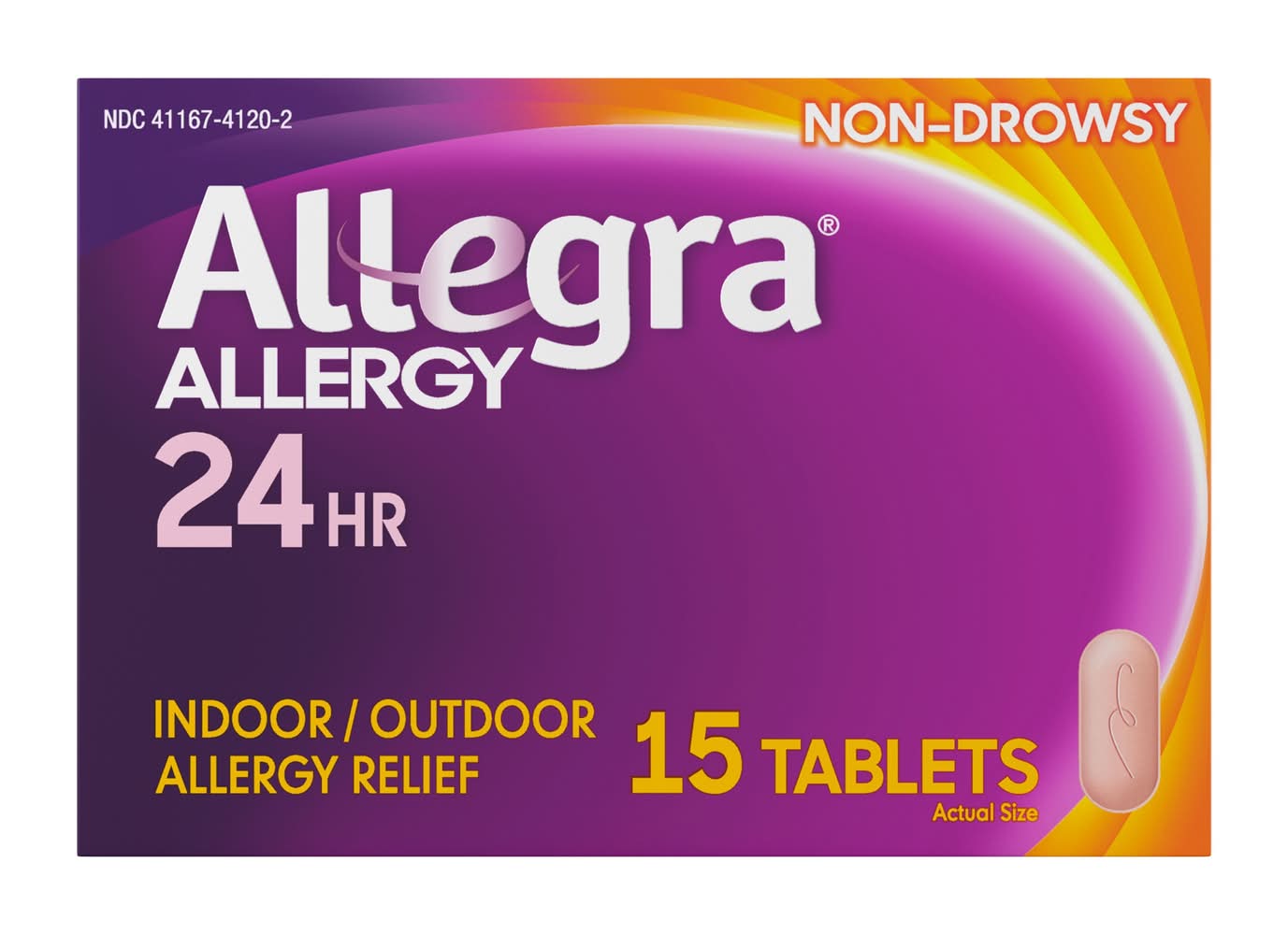 Allegra Allergy Relief 180 mg (1.6 oz, 15 ct)