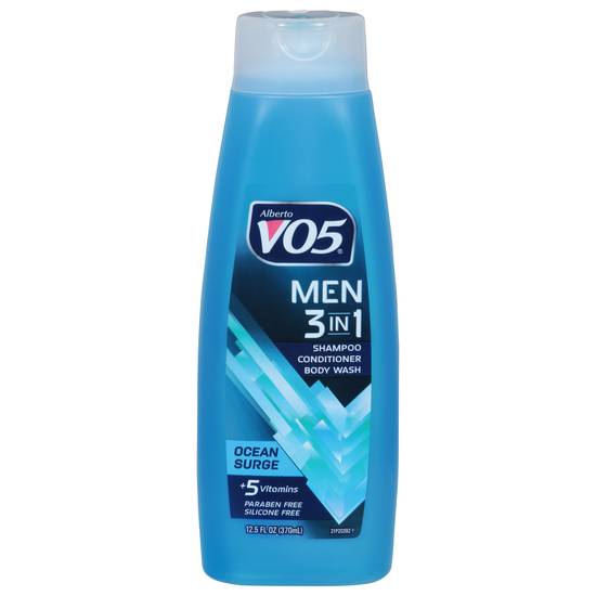 Alberto Vo5 Ocean Surge 3-in-1 Shampoo Conditioner Body Wash