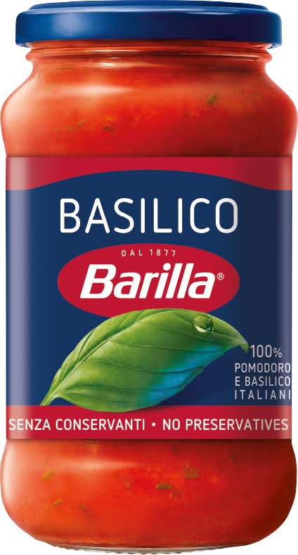 Salsa de tomate con albahaca · Barilla (400 g)