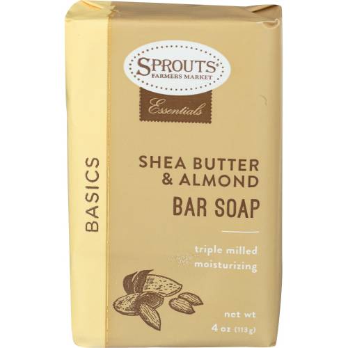 Sprouts Shea Butter & Almond Bar Soap