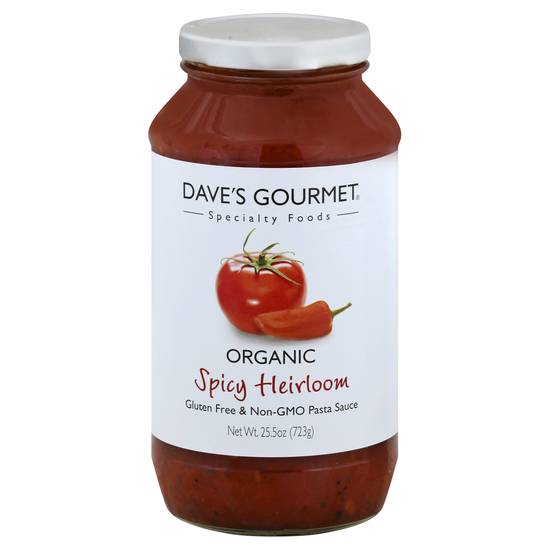 Dave's Gourmet Organic Spicy Heirloom Sauce (25.5 oz)