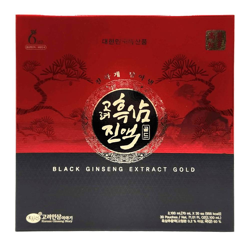 Kgs black ginseng extract gold