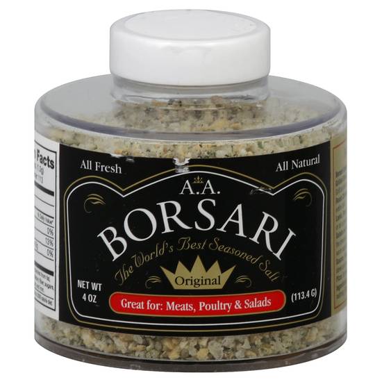 A.a. Borsari Original Seasoned Salt (4 oz)