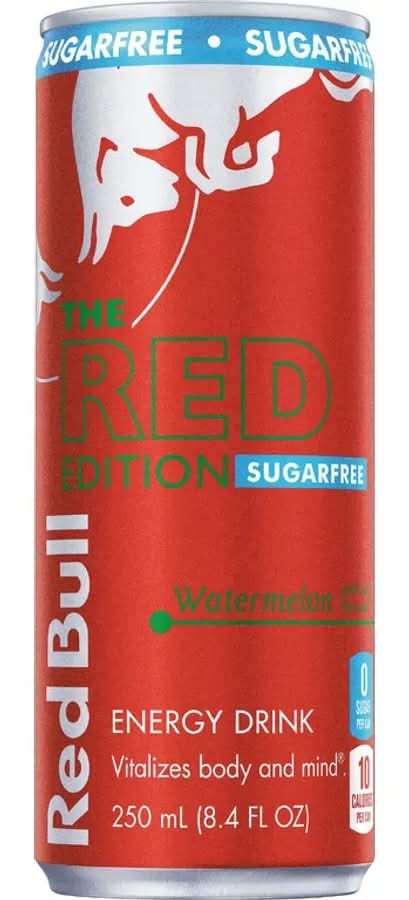 Red Bull Red Edition Sugar Free Watermelon
