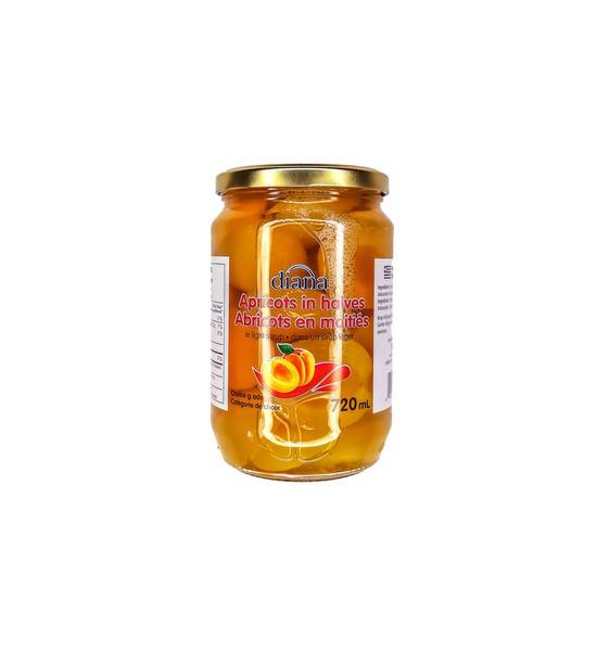 Diana · Apricot in halves - Apricot en moitié sirop léger (720 mL - 400 g)