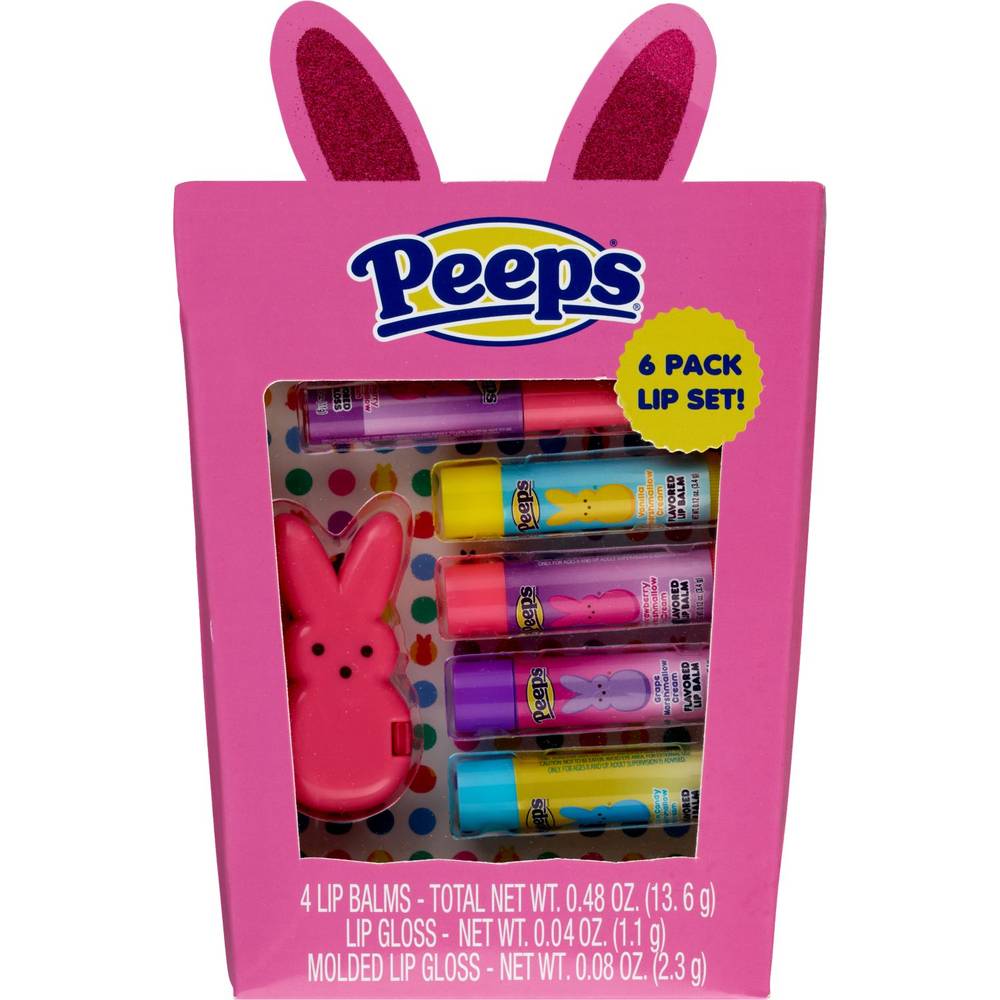 Peeps Lip Set, 6 Ct