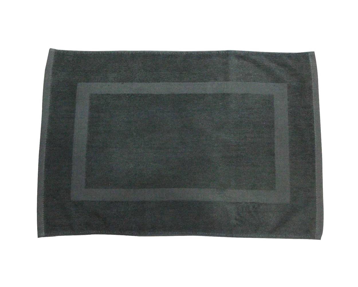 Cotidiana piso baño toalla gris (40 x 60 cm)