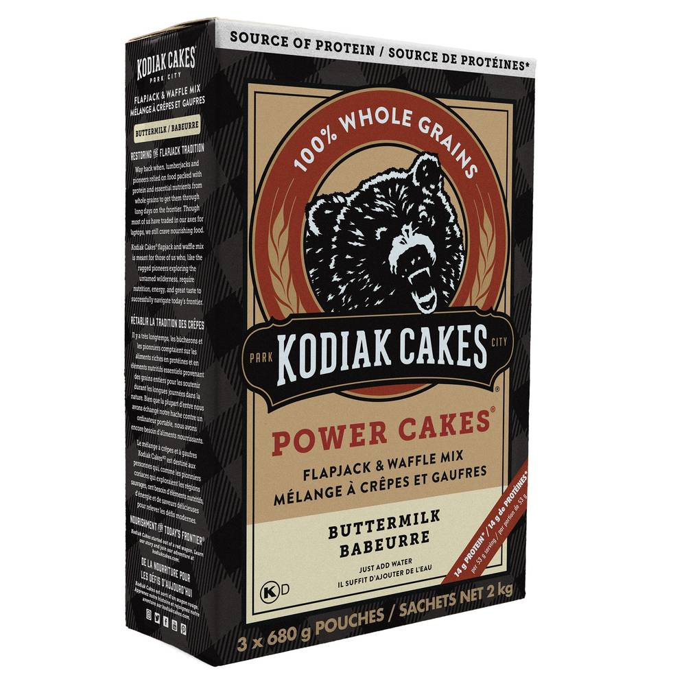 Kodiak Cakes Power Cakes Flapjack And Waffle Mix, 72 Oz