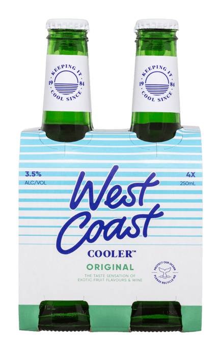 West Coast Cooler Original 4X250Ml