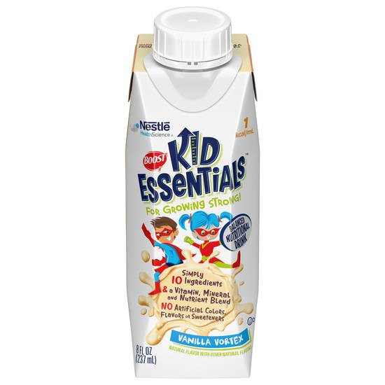 Nestlé Boost Kid Essentials Balanced Vanilla Vortex Nutritional Drink (8 fl oz)