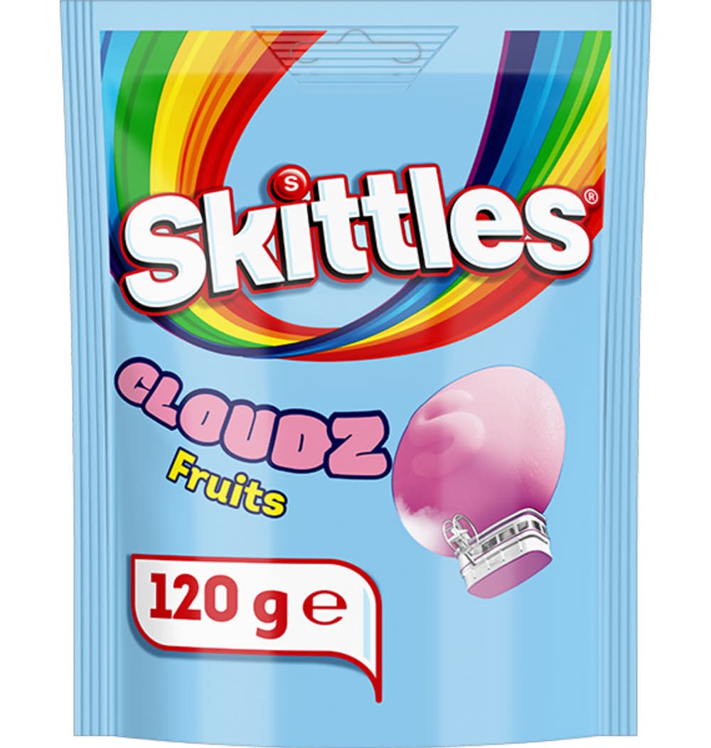 Skittles Cloudz Fruits, Assorted (120g)