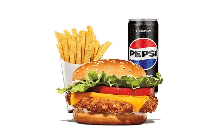 Cheese Crispy Chicken Zestaw