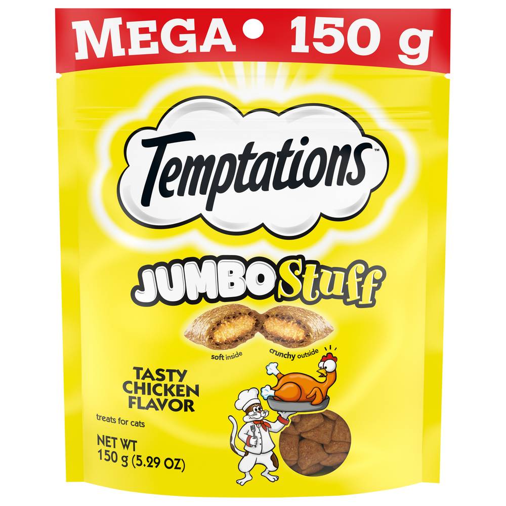 Temptations Jumbo Stuff Tasty Chicken Flavor Cat Treats (5.3 oz)