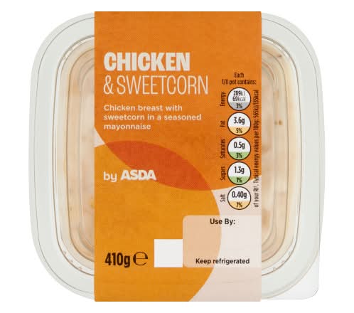 ASDA Sweetcorn, Chicken Breast (410g)