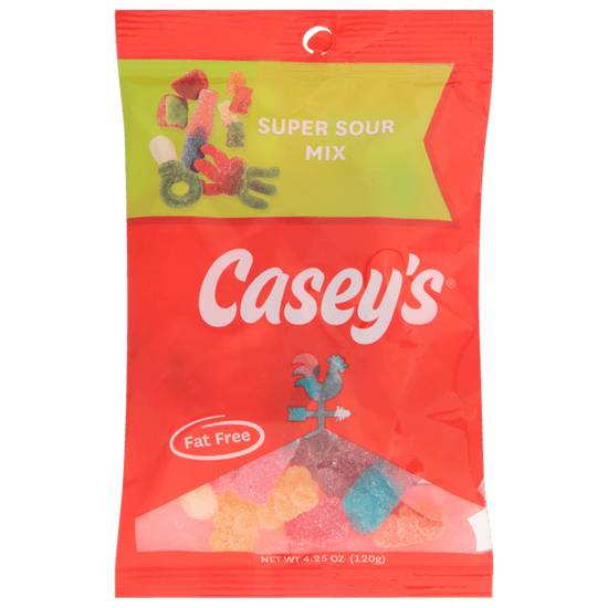 Casey's Super Sour Gummy Mix 5.5oz