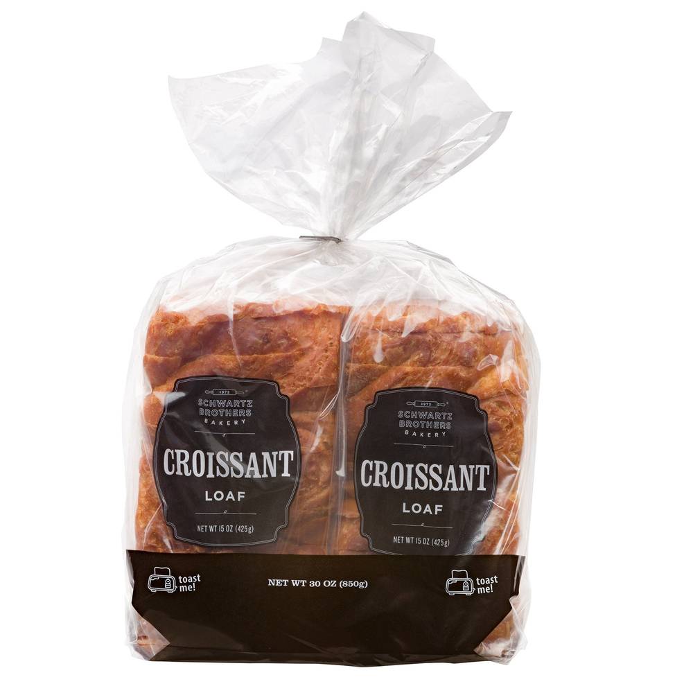 Schwartz Brothers Bakery Croissant Loaves (2 ct, 15oz)