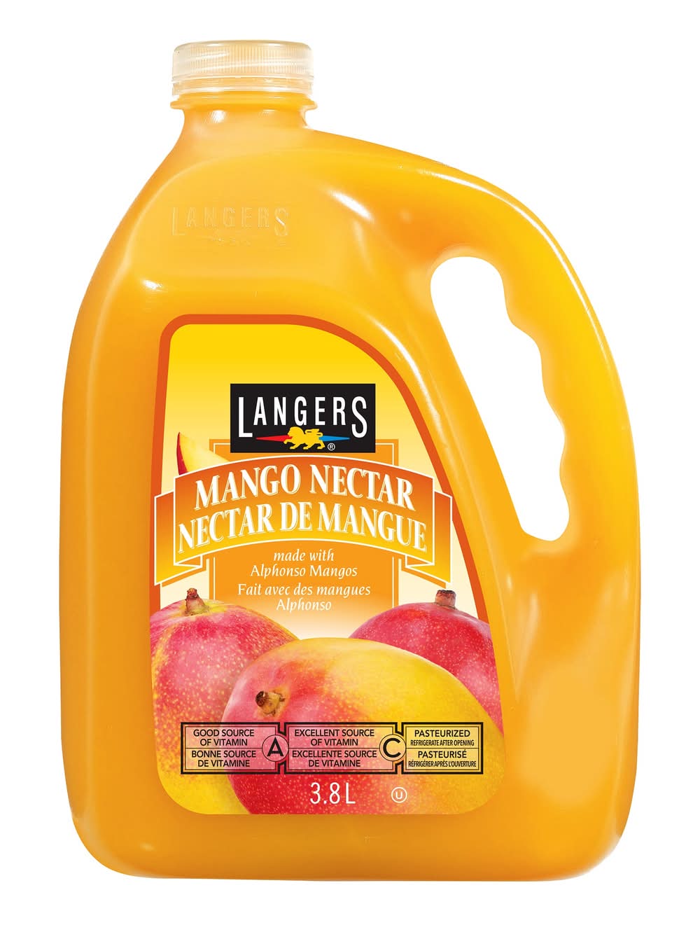 Langers - Nectar De Mangue, 3,8 L / Langers Mango Nectar, 3.8 L