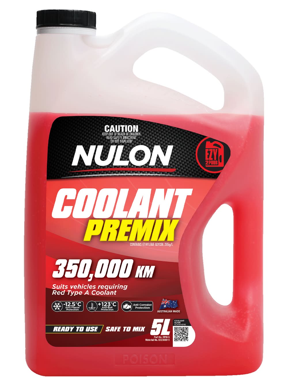 Nulon 5L Red Coolant Premix