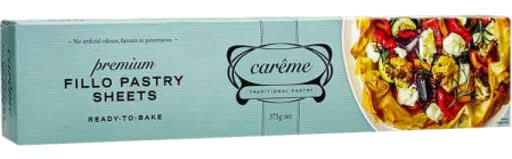 Carême Premium Fillo Pastry Sheets (375g)
