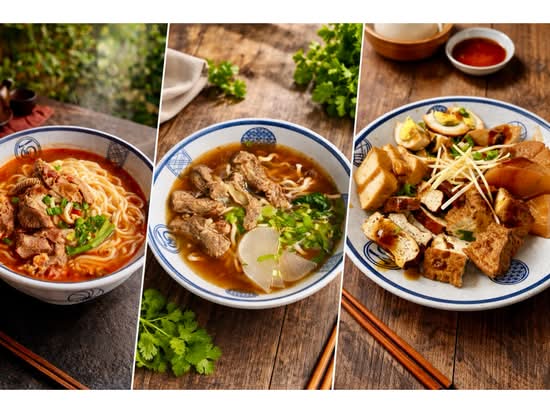 鴻記牛肉麵 紅燒 清燉