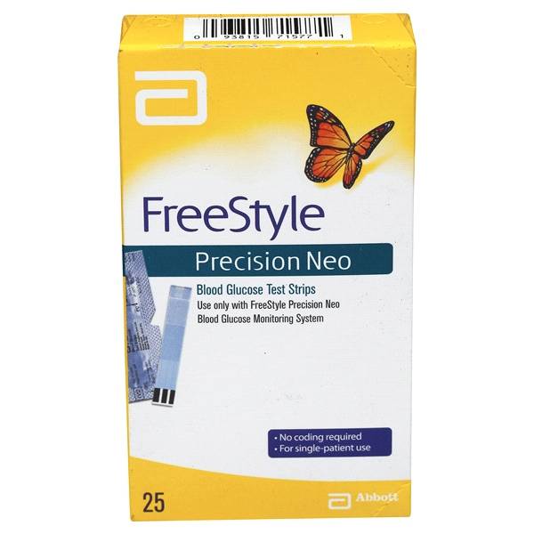 Freestyle Precision Neo Blood Glucose Test Strips