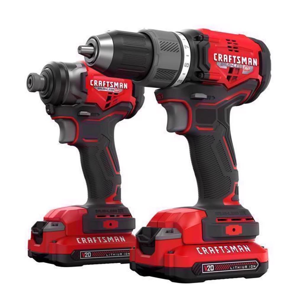 Craftsman V20 Brushless Rp Cordless Brushless 2 Tool Combo Kit