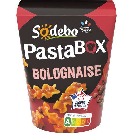 Sodebo Pasta Box bolognaise vbf 330 g