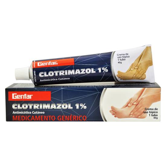 CLOTRIMAZOL GENFAR CREMA 1% TUBO*40G