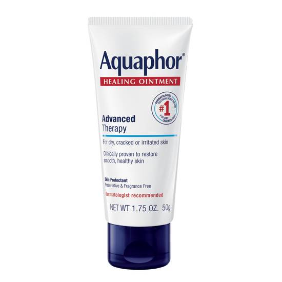 Aquaphor Advanced Therapy Healing Ointment Skin Protectant Tube, 1.75 OZ