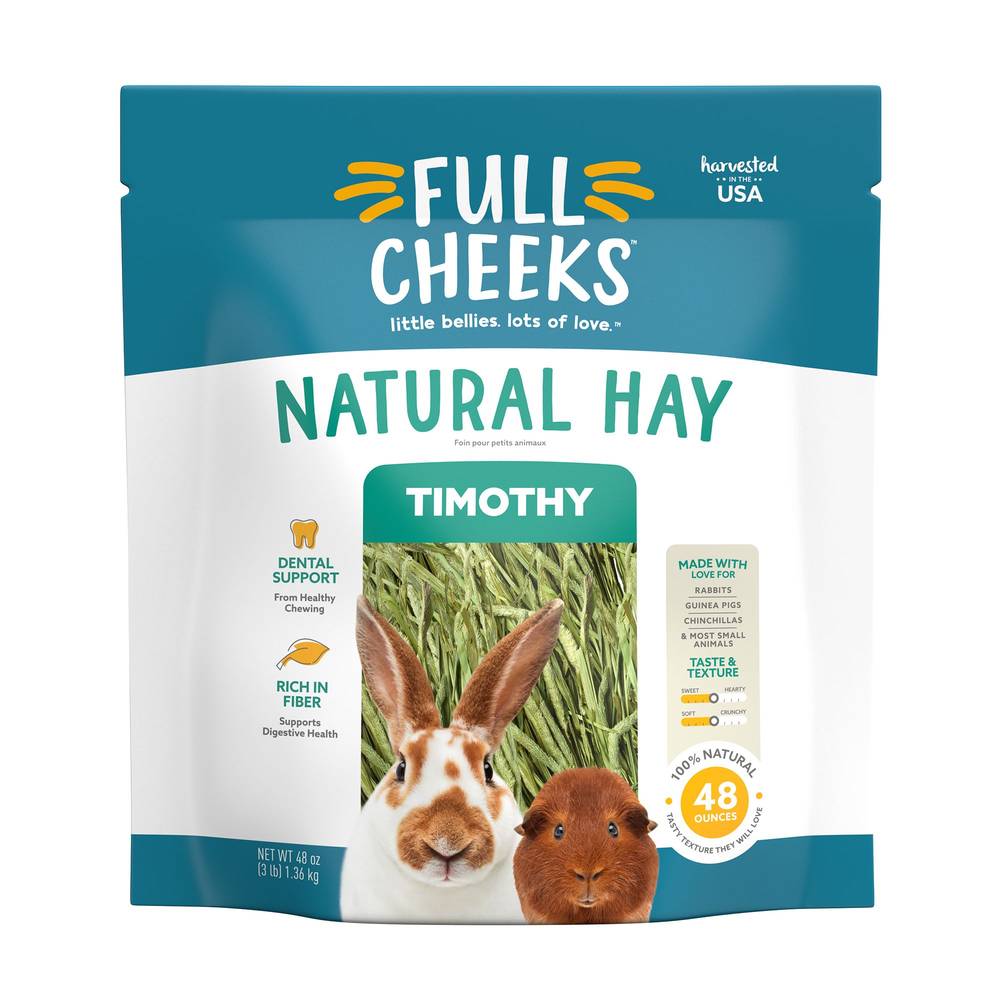 Full Cheeks Natural Timothy Hay