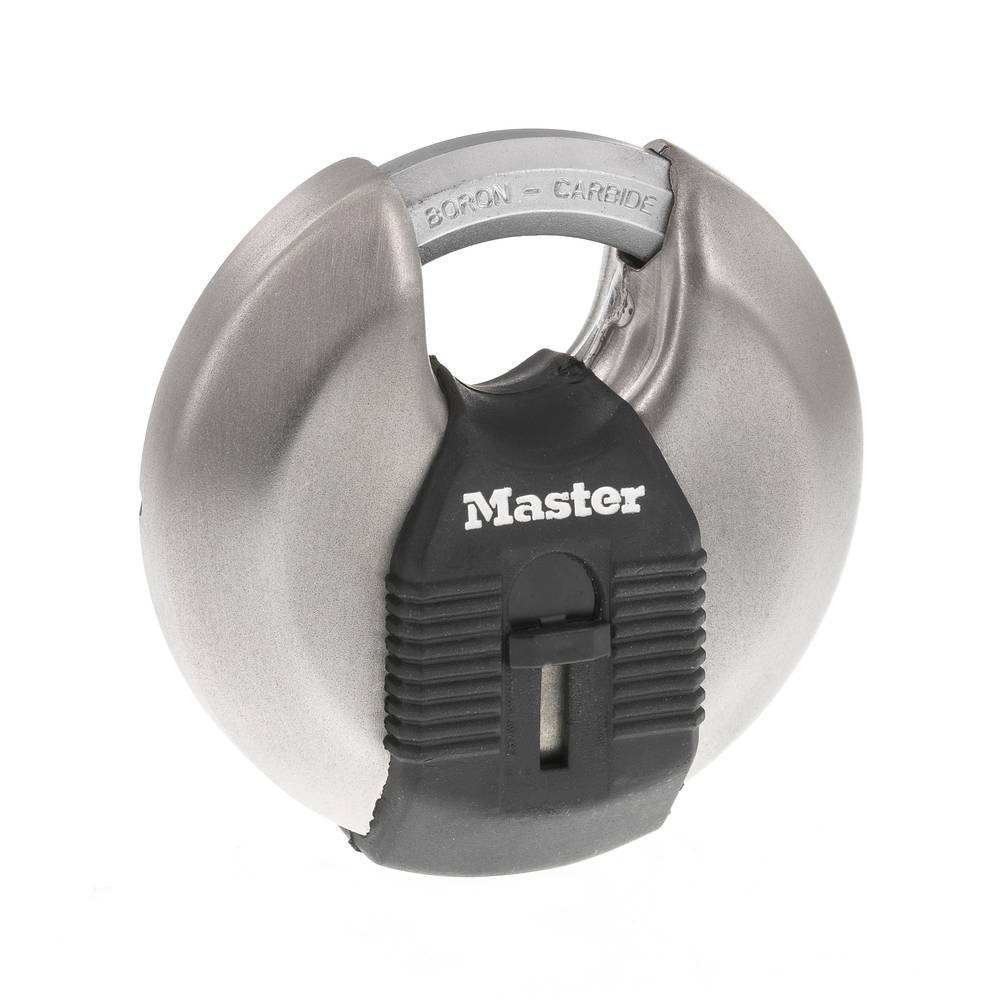 Master Lock Heavy Duty Outdoor Shrouded Padlock With Key, 3-1/8 In