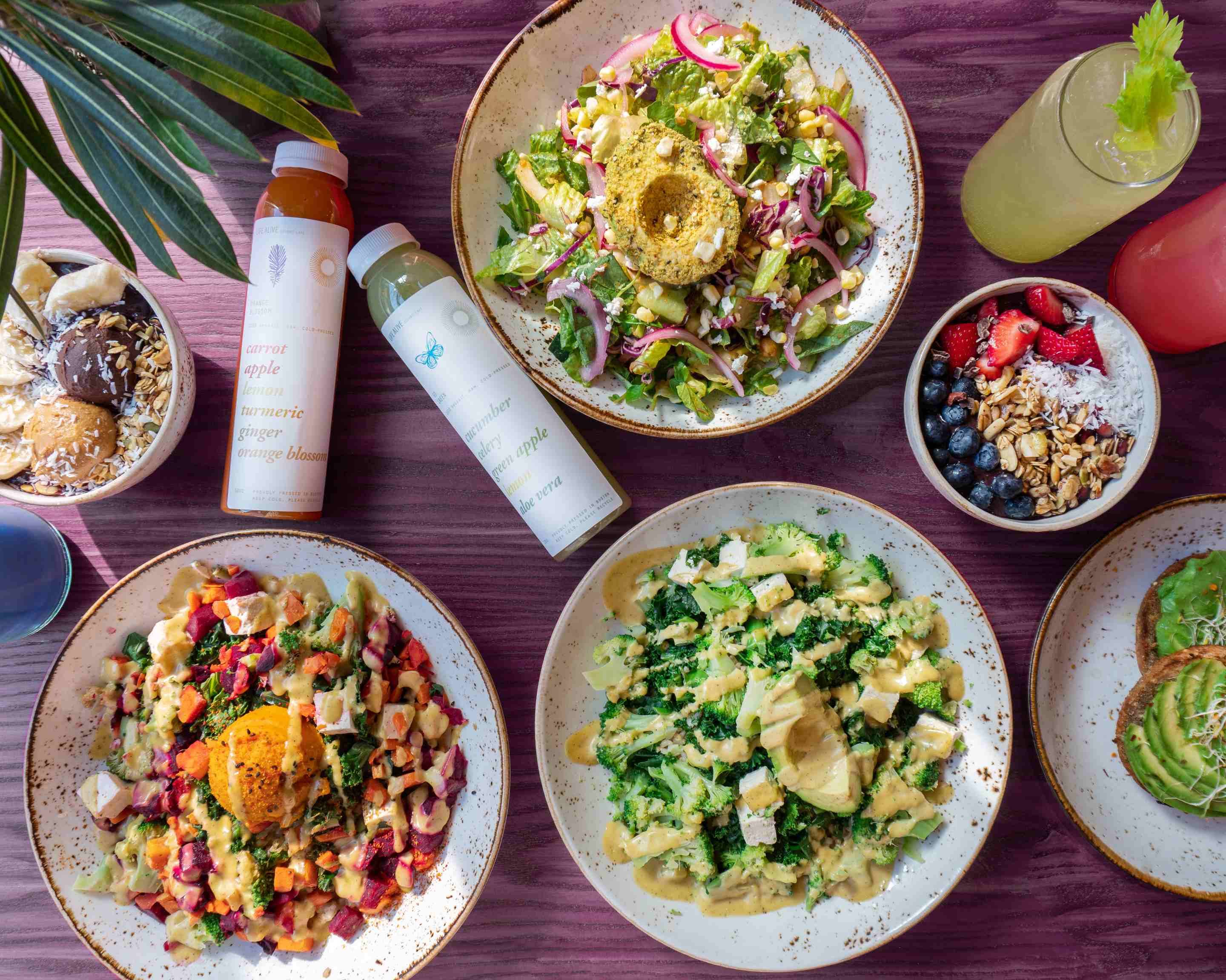 Order Life Alive Organic Cafe (Boston University) Menu Delivery【Menu