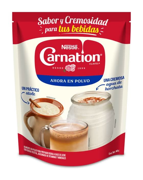 Carnation · Clavel leche evaporada en polvo (460 g)