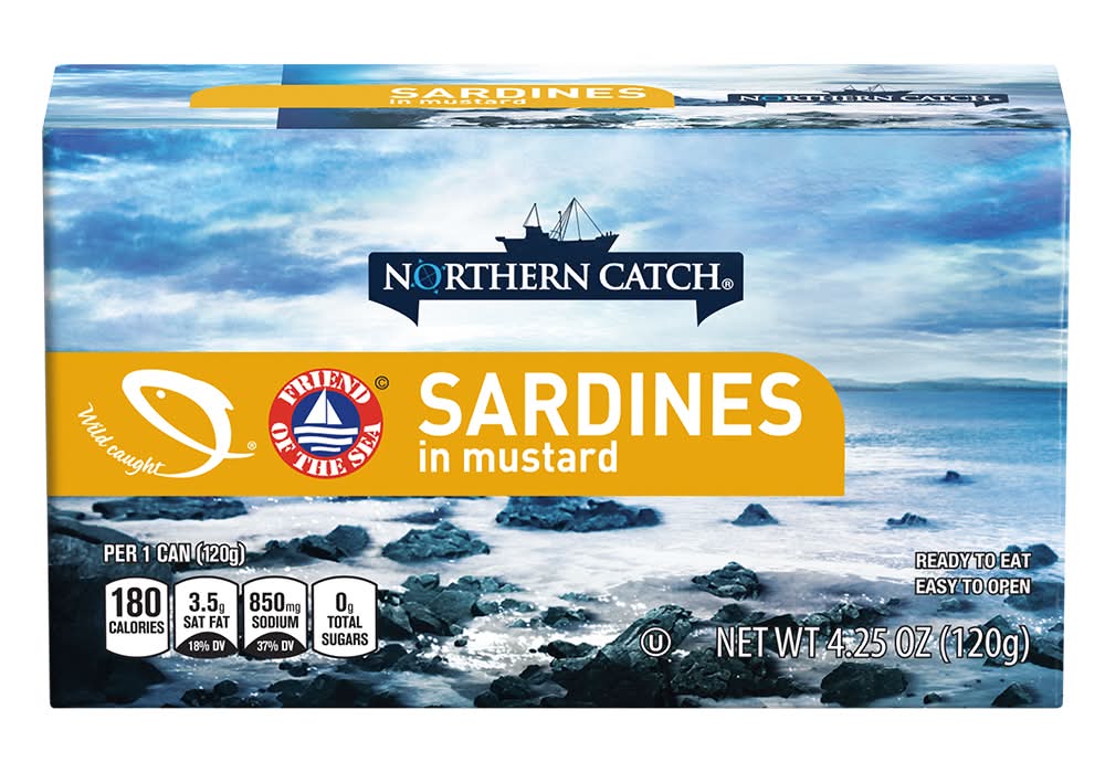 Northern Catch Sardines in Mustard Sauce (4.25 oz)