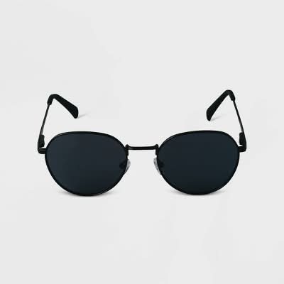 A New Day Women's Metal Round Sunglasses