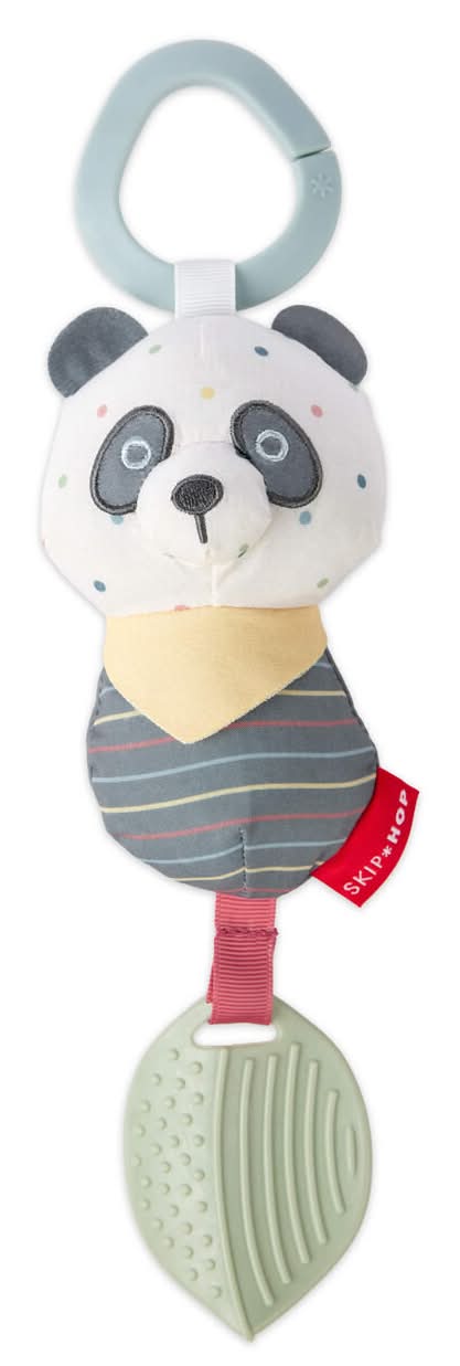 Bandana Buddies Chime & Teethe Toy - Panda - Multi - One Size