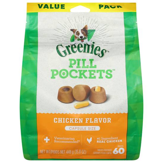 Greenies Pill Pockets Value pack Chicken Flavor Dog Treats