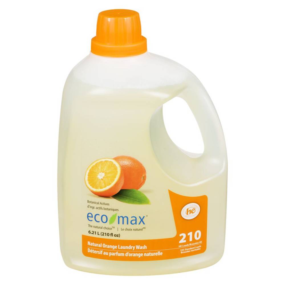 Eco Max Natural Orange Laundry Wash (6.21 L)