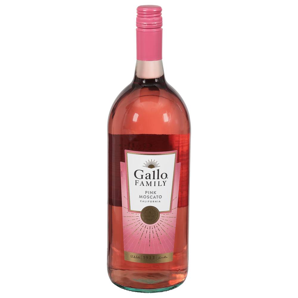 Gallo Family California Pink Moscato Wine, 1933 (1.5 L)