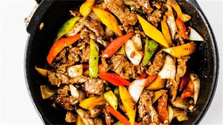 B4.Pepper Steak Beef-青椒牛