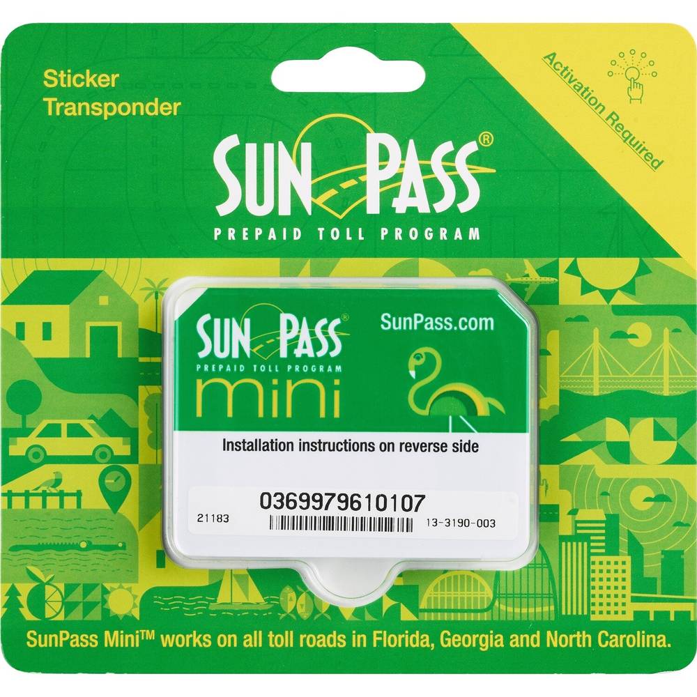 Sunpass Mini, Prepaid Toll Program