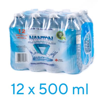 Nanton water 500ml x 12 pack