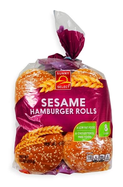 Sunny Select Sesame Hamburger Buns (11 oz, 8 ct)