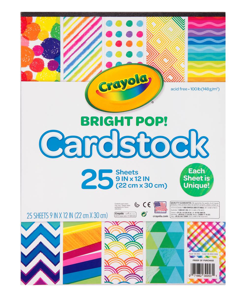 Crayola Cardstock